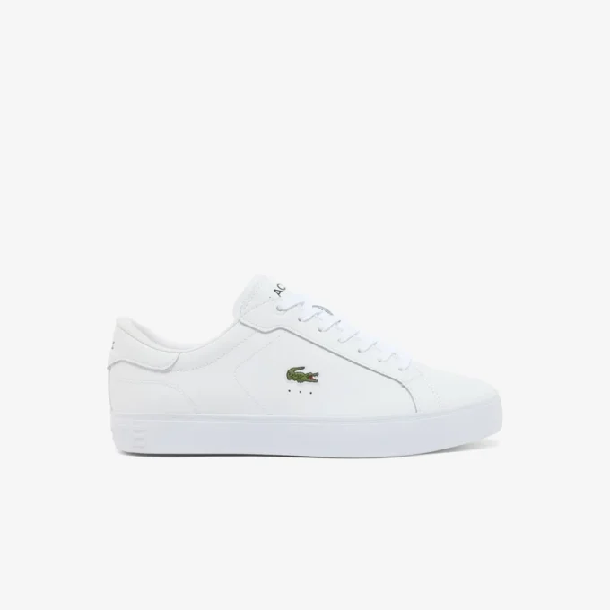 Powercourt Graphic-lærsneakers for menn