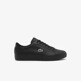 Powercourt Graphic-lærsneakers for menn