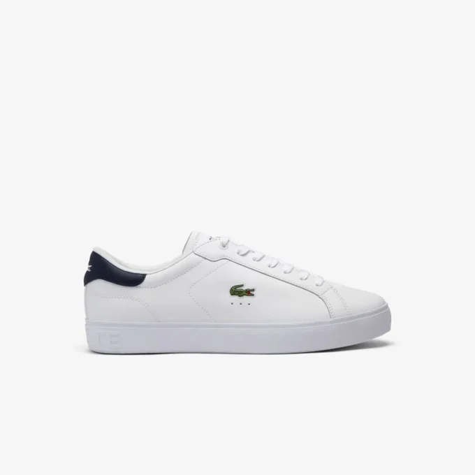 Powercourt Graphic-lærsneakers for menn