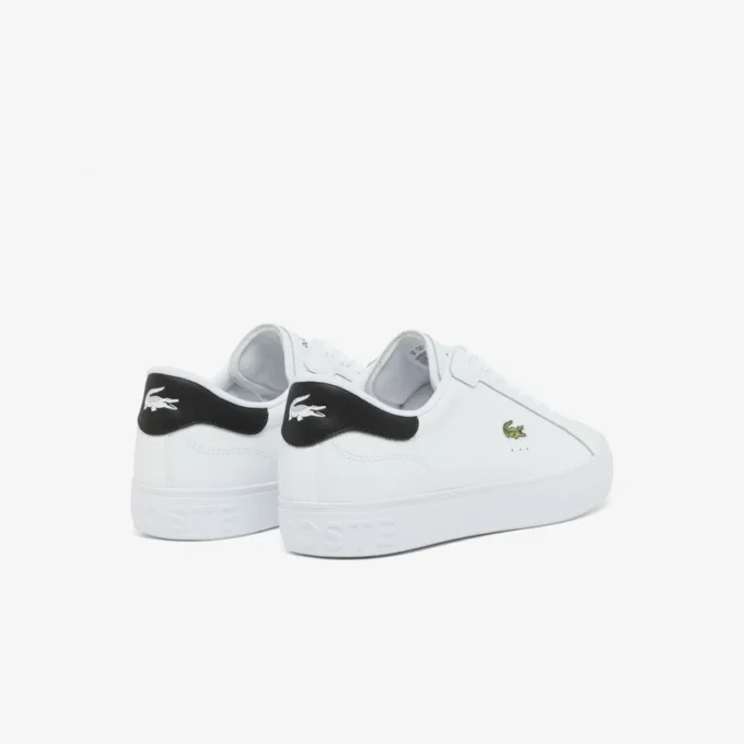 Powercourt Graphic-lærsneakers for menn
