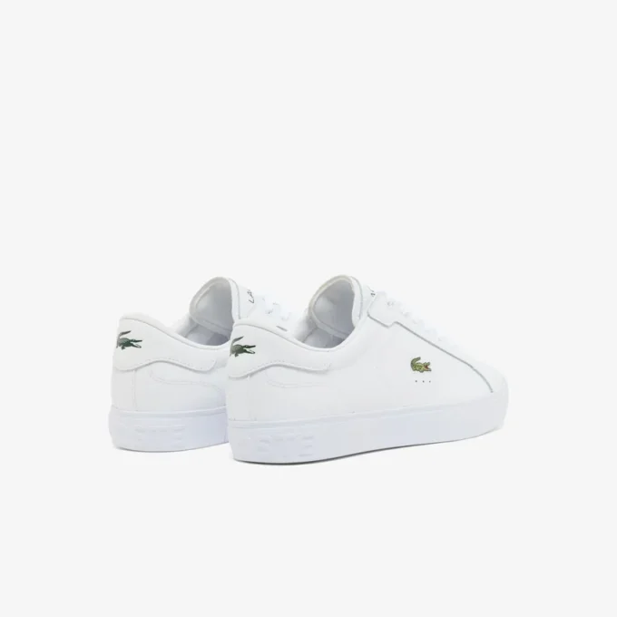 Powercourt Graphic-lærsneakers for menn