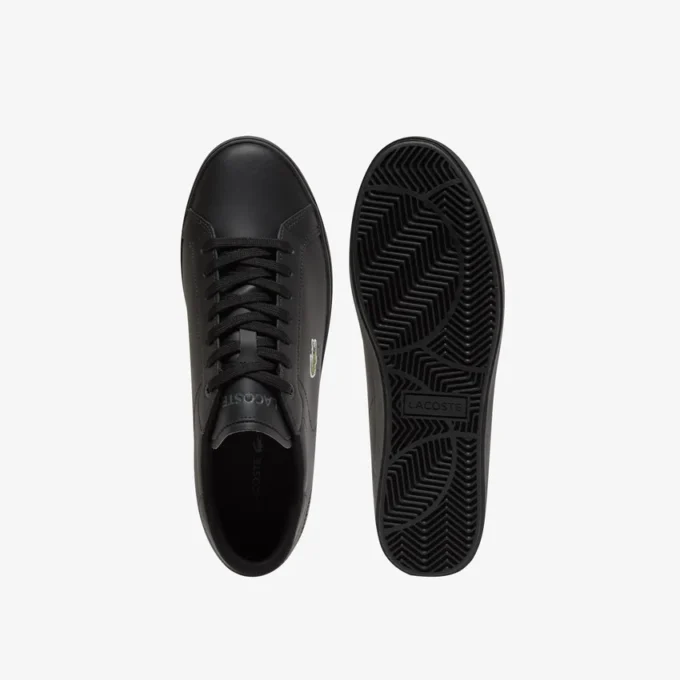 Powercourt Graphic-lærsneakers for menn