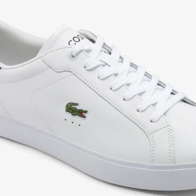 Powercourt Graphic-lærsneakers for menn