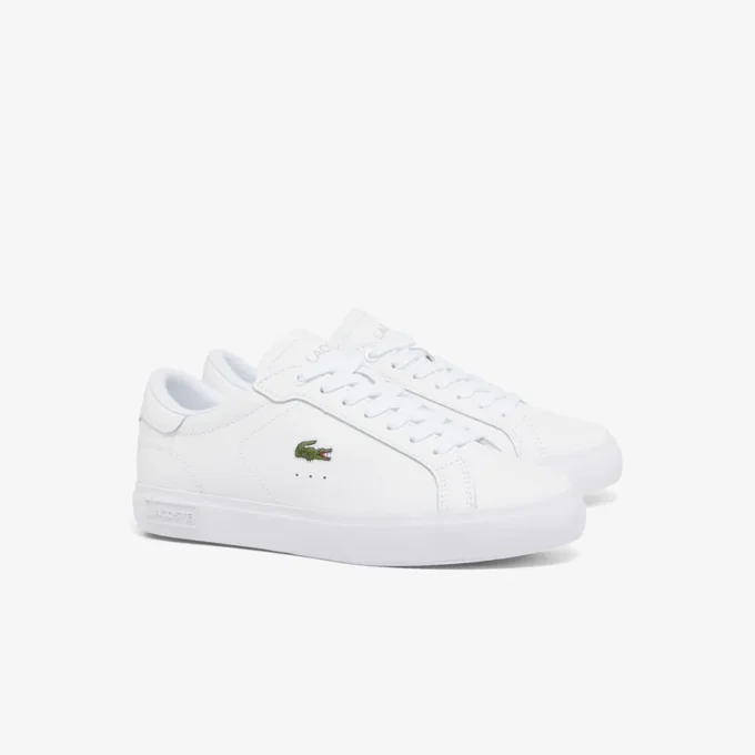 Powercourt-skinnsneakers for kvinner