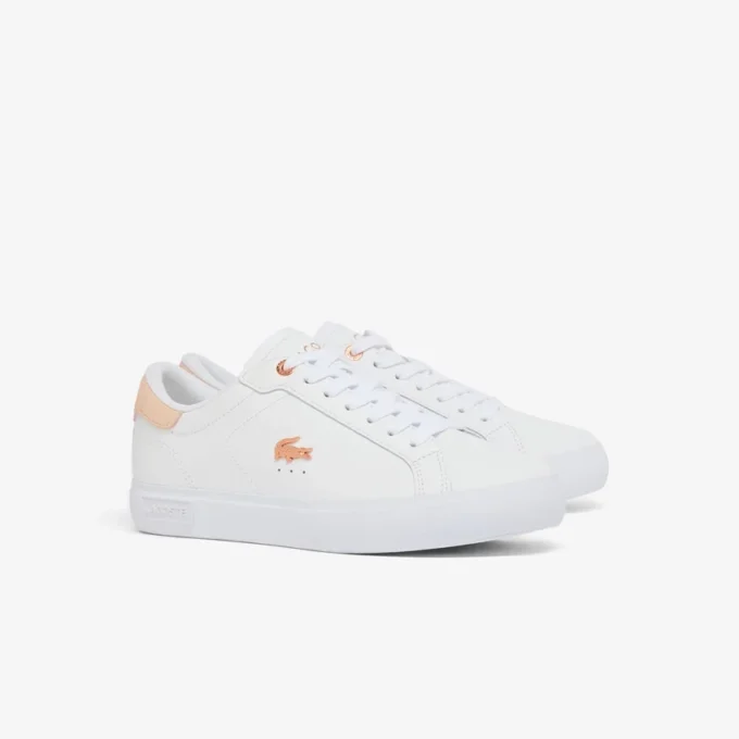 Powercourt-skinnsneakers for kvinner