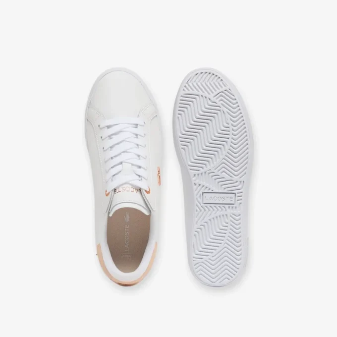 Powercourt-skinnsneakers for kvinner