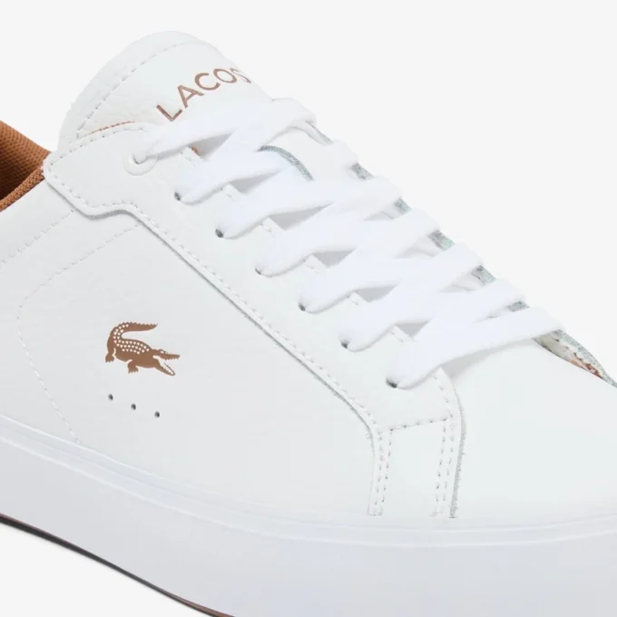Powercourt-skinnsneakers for kvinner