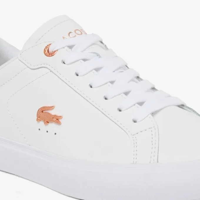 Powercourt-skinnsneakers for kvinner