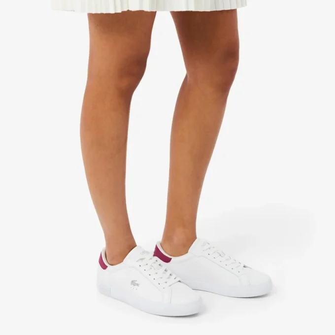 Powercourt-skinnsneakers for kvinner