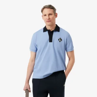 Produsert i Frankrike Polo med klassisk passform og logo