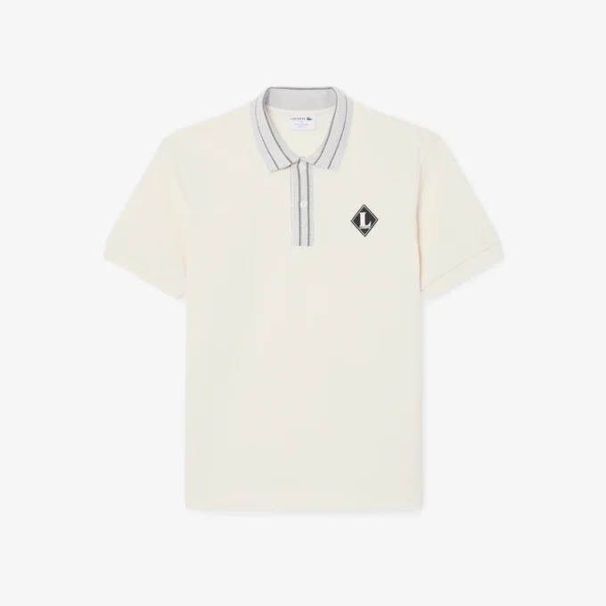 Produsert i Frankrike Polo med klassisk passform og logo