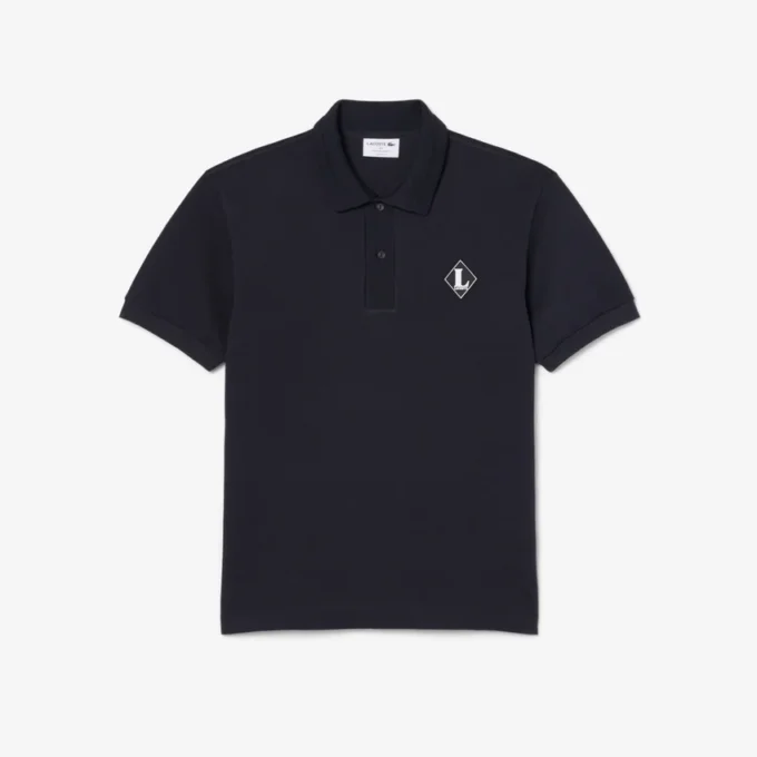 Produsert i Frankrike Polo med klassisk passform og logo