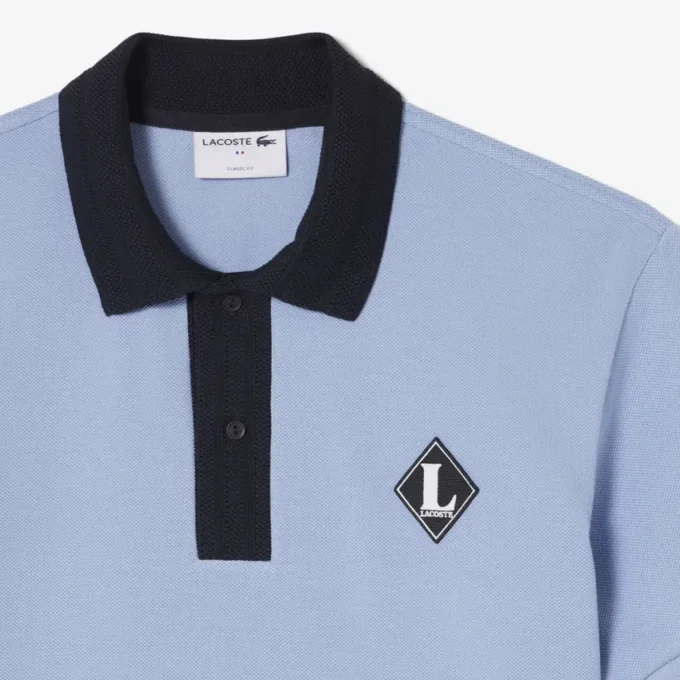Produsert i Frankrike Polo med klassisk passform og logo