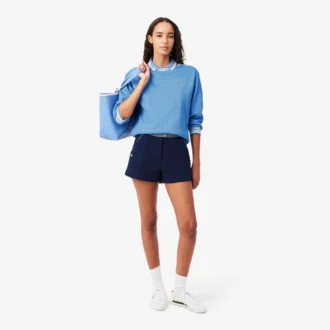 Produsert i Frankrike Sweatshirt med båthals