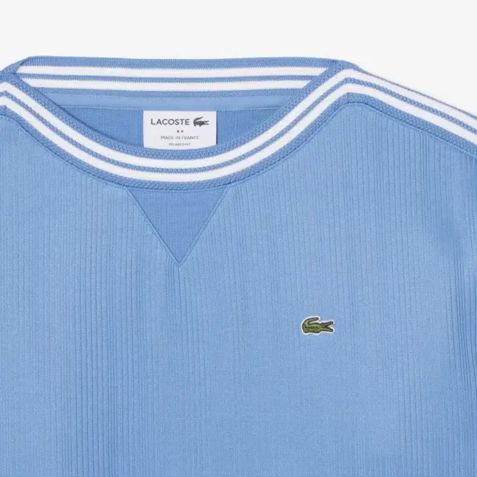 Produsert i Frankrike Sweatshirt med båthals
