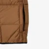 Puffervest for menn med avtakbar hette