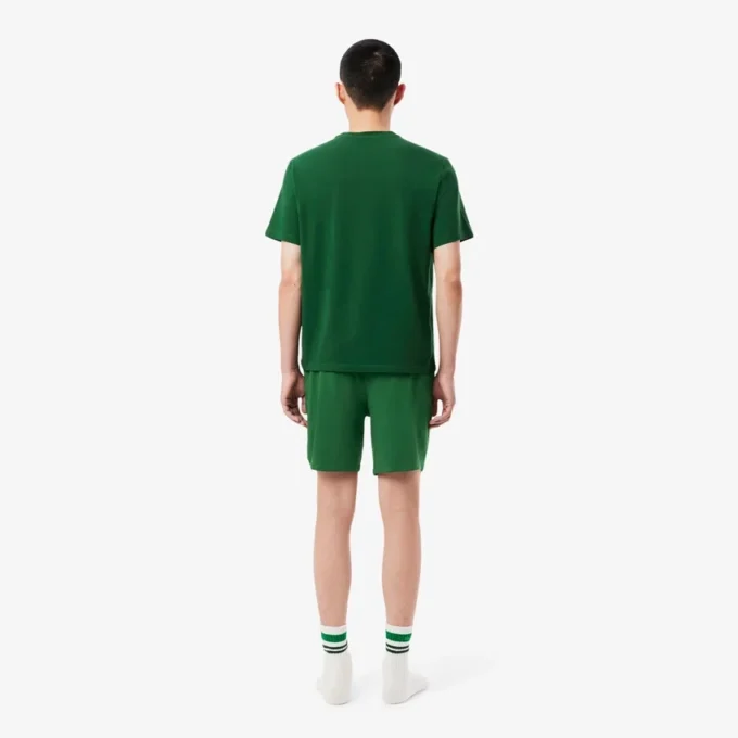 Pyjamas-shorts i myk bomull for menn