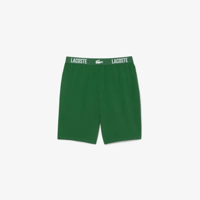 Pyjamas-shorts i myk bomull for menn
