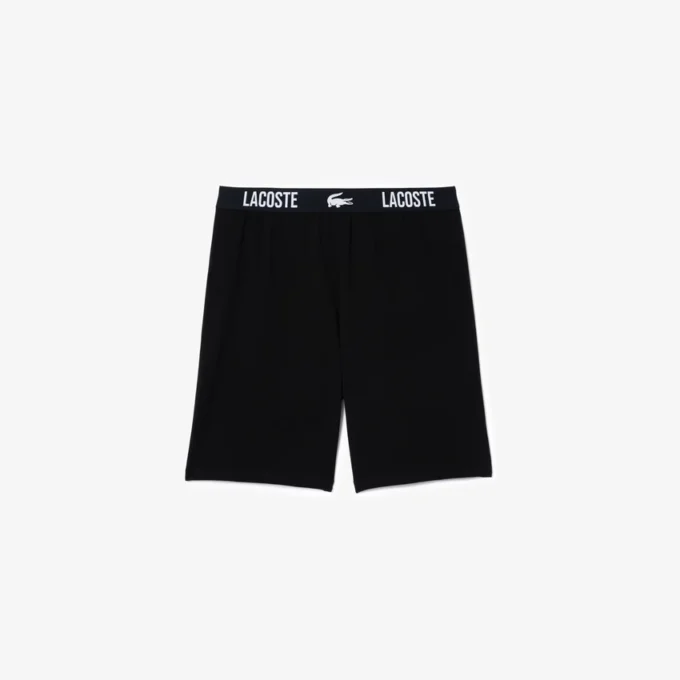 Pyjamas-shorts i myk bomull for menn
