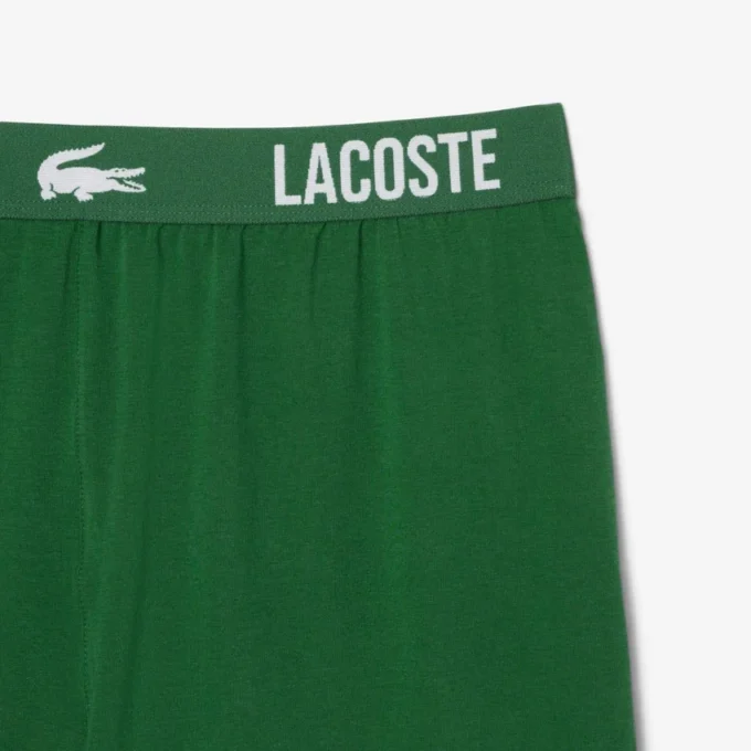 Pyjamas-shorts i myk bomull for menn