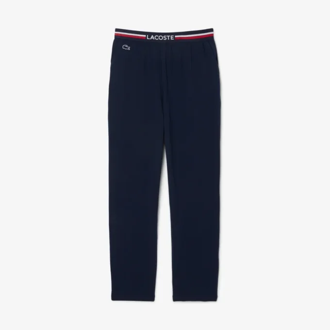 Pyjamasbukser for menn med flerfarget linning