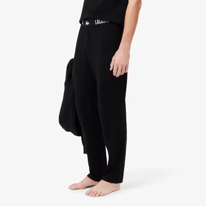 Pyjamasbukser i bomullsjersey for menn