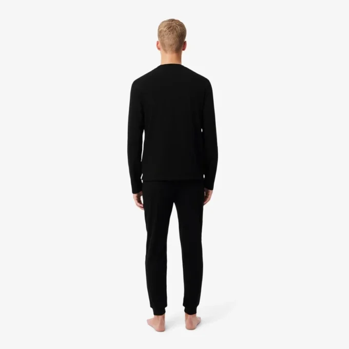 Pyjamasett for menn med sølvfarget midje