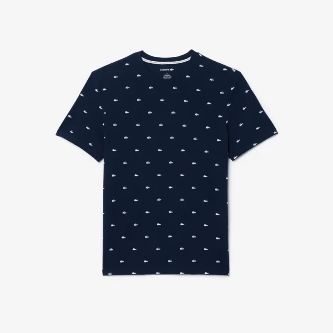 Pyjamasoverdel for menn med krokodilleprint