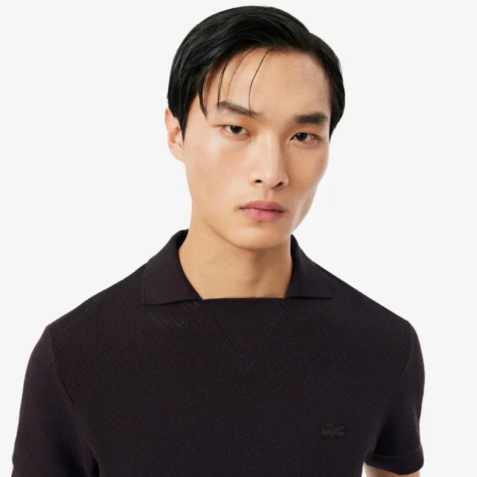 Regular Fit Lacy Cotton Pologensere