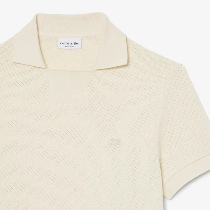 Regular Fit Lacy Cotton Pologensere