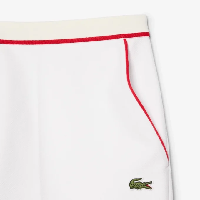 Regular Fit-shorts med kontrastkant og dobbeltside