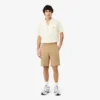 Regular Fit Stretch Cotton Chino Bermuda-shorts