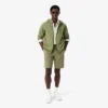 Regular Fit Stretch Cotton Chino Bermuda-shorts