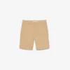 Regular Fit Stretch Cotton Chino Bermuda-shorts