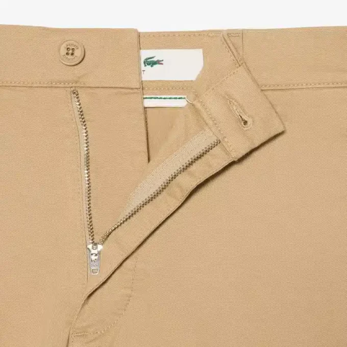 Regular Fit Stretch Cotton Chino Bermuda-shorts