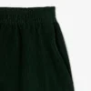 Relaxed fit-shorts i kordfløyel for kvinner