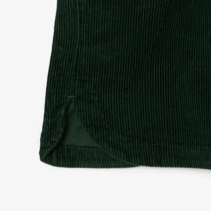 Relaxed fit-shorts i kordfløyel for kvinner