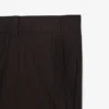 Rett passform, stripete dressbukser i bomull