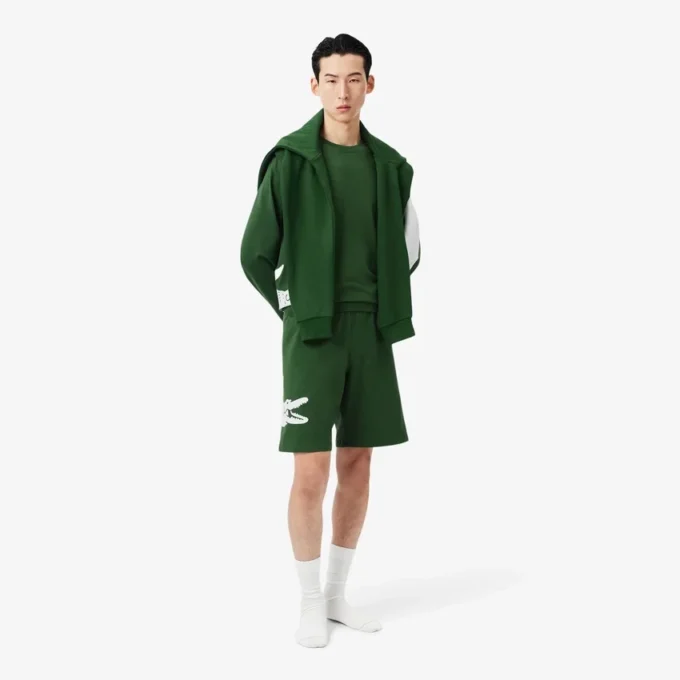 Rett snittede fleece-hjemmebukser