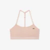 Ribbet bomulls-bralette