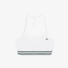 Ribbet bomulls-bralette