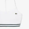 Ribbet bomulls-bralette