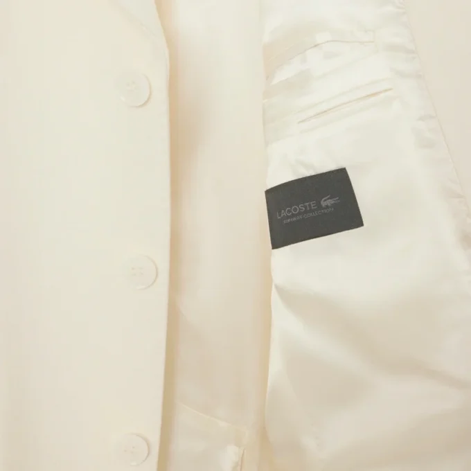 Runway-blazer i ren ny ull