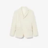 Runway-blazer i ren ny ull