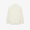Runway-blazer i ren ny ull