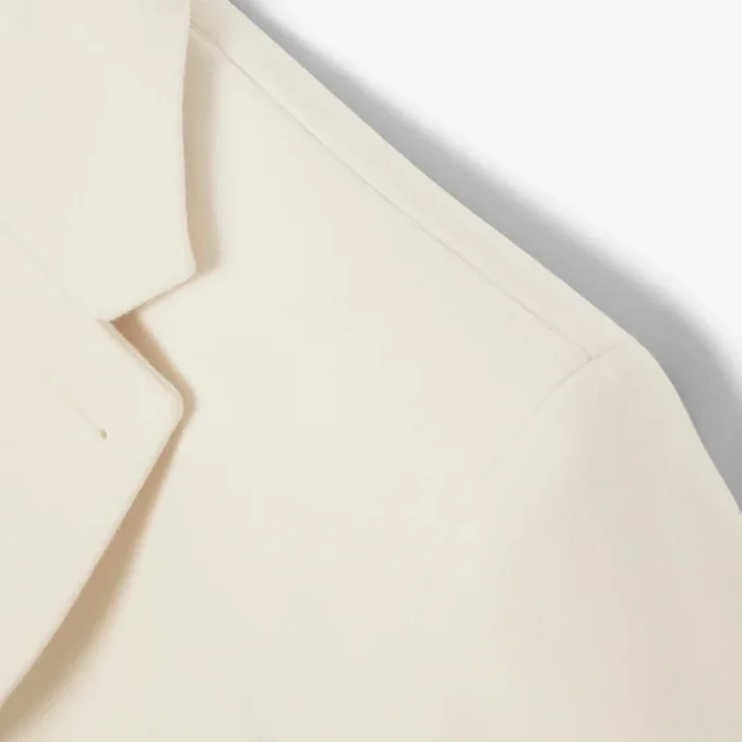 Runway-blazer i ren ny ull