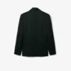 Runway-blazer i sateng med sjalskrage
