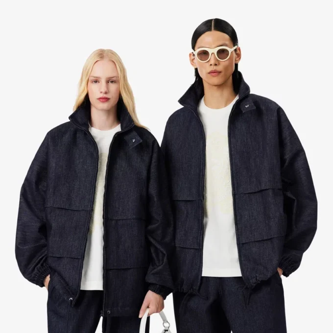 Runway Denim-treningsjakke
