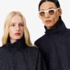 Runway Denim-treningsjakke