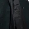 Runway dobbeltradet lett ullblazer